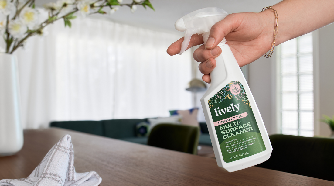 Enzymes vs. Probiotic Cleaners Blog Post Lively Clean